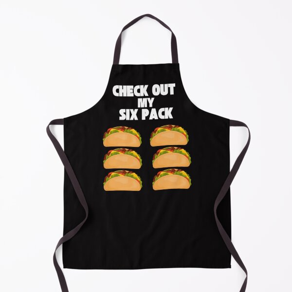 Item preview, Check Out My Six Pack Taco Lover Mexican Food Humor designed and sold by MagicSD Designs.