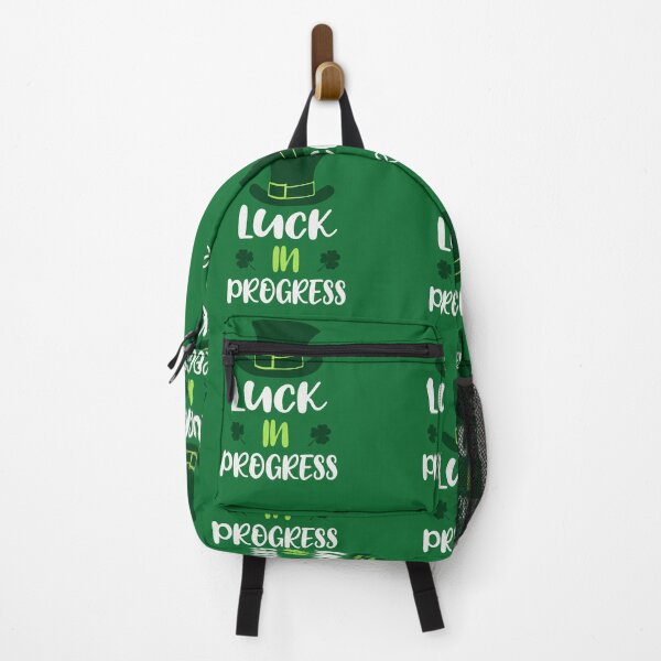 Item preview, Luck in progress, St Patrick's Day 2024 - Distressed, Grungy, funny gift for St Pat designed and sold by VintageCreator.