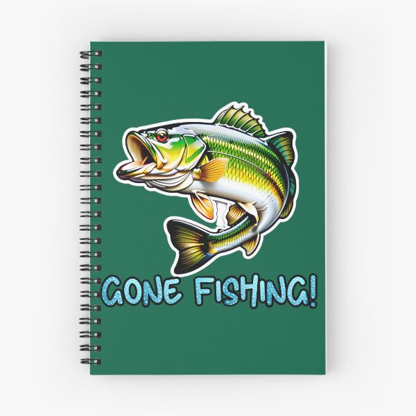 Item preview, Gone Fishing Logo - Largemouth Bass designed and sold by TheArtOfPat.