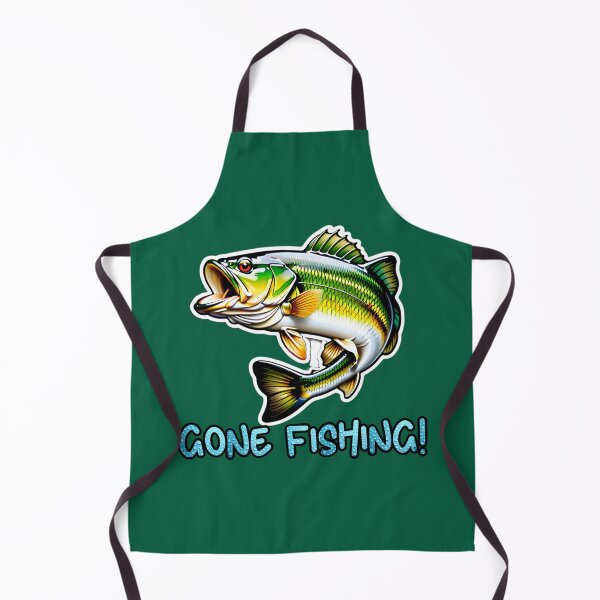 Item preview, Gone Fishing Logo - Largemouth Bass designed and sold by TheArtOfPat.