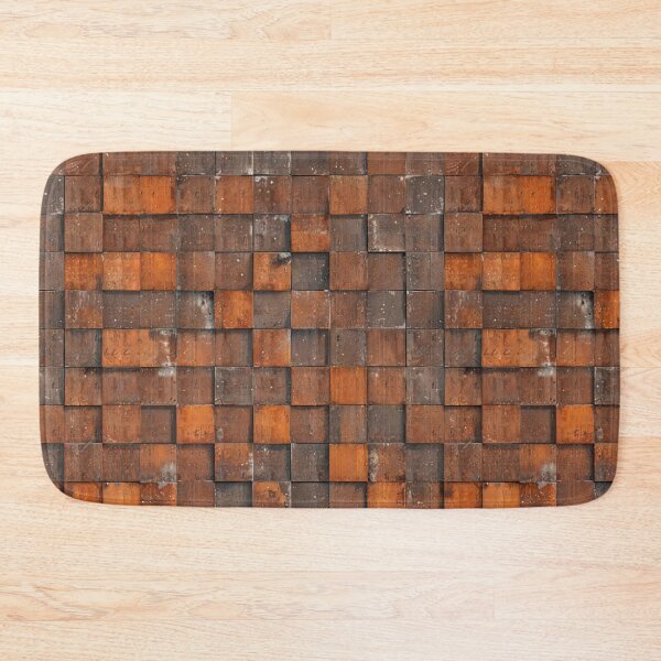 Item preview, Rustic Metal Mosaic - Industrial Chic Full-Pattern Design for Urban Edge Deco designed and sold by Xerophayze.