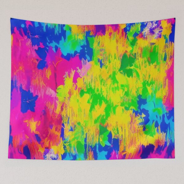Item preview, Abstract Colorful Paint Splatter designed and sold by calibrit.