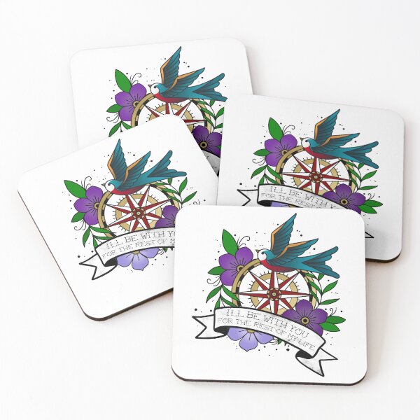 Item preview, BTS For Youth tattoo illustration  designed and sold by natashacole.