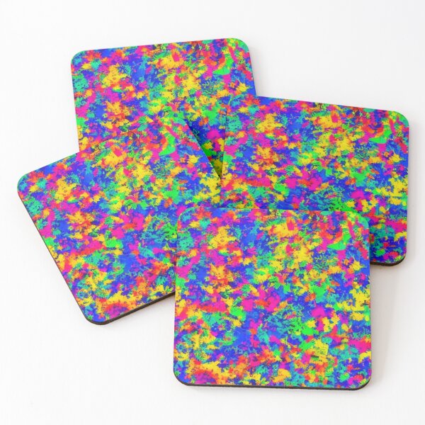 Item preview, Abstract Colorful Paint Splatter designed and sold by calibrit.