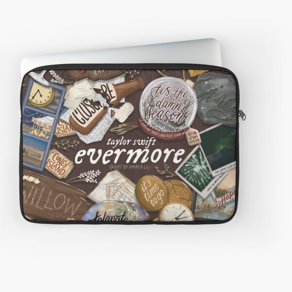Item preview, Evermore taylor swift song collage song list album taylors version design illustration designed and sold by Amber  Liu.