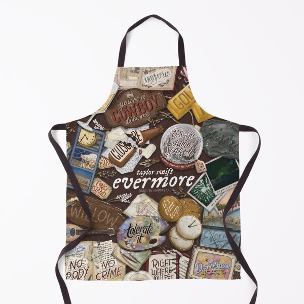 Item preview, Evermore taylor swift song collage song list album taylors version design illustration designed and sold by Amber Liu.