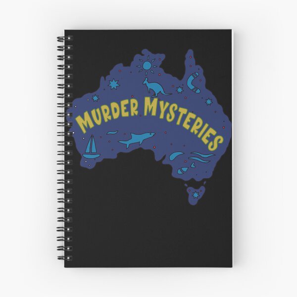 Item preview, AUSSIE MAP MURDER MYSTERY  designed and sold by Jessicalcl.