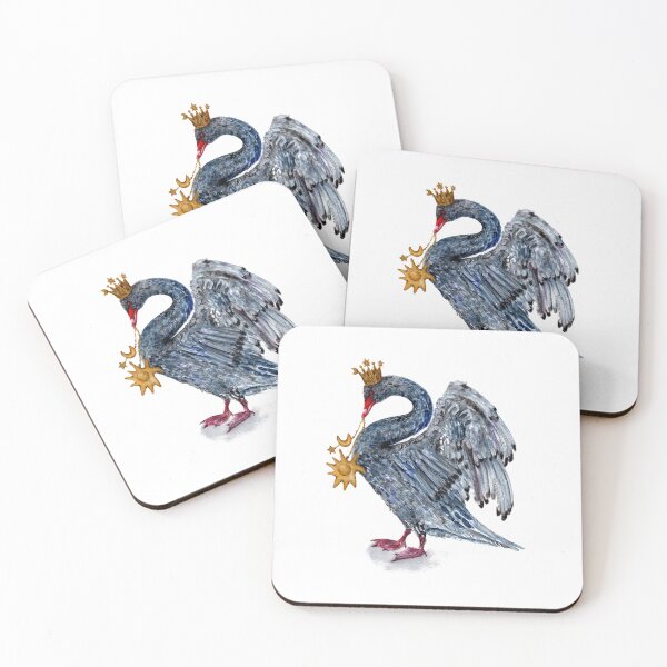 Item preview, Royal Black Swan designed and sold by Goosi Art.