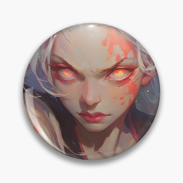 Item preview, Daki DS Cute Anime Girl – Oil Painting Style designed and sold by DGitaldreamgirl.