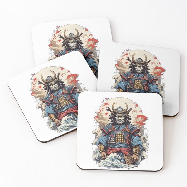 Item preview,  Armored Samurai,Samurai Warrior, Japanese Shogun designed and sold by PrintMystique.