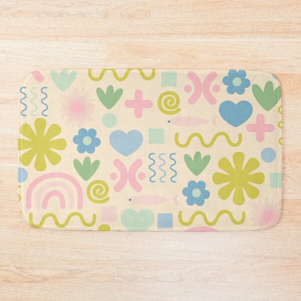 Item preview, Cute Miscellany Cheerful Whimsical Pastel Pattern designed and sold by kierkegaard.