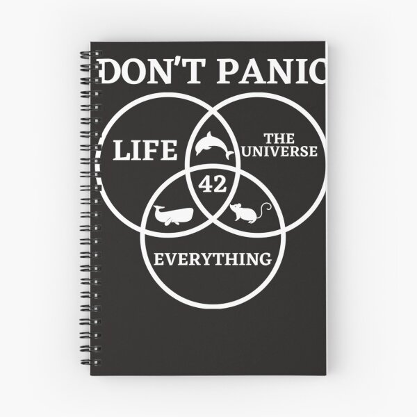 Item preview, Answer to Life Universe and Everything Don't Panic designed and sold by GiselleNelson6.
