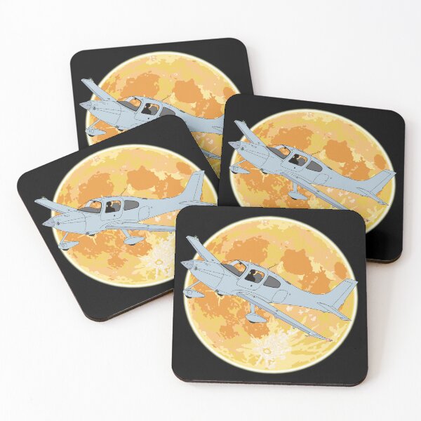 Item preview, Cirrus SR22 Orange Moonlight  designed and sold by skye-studio.