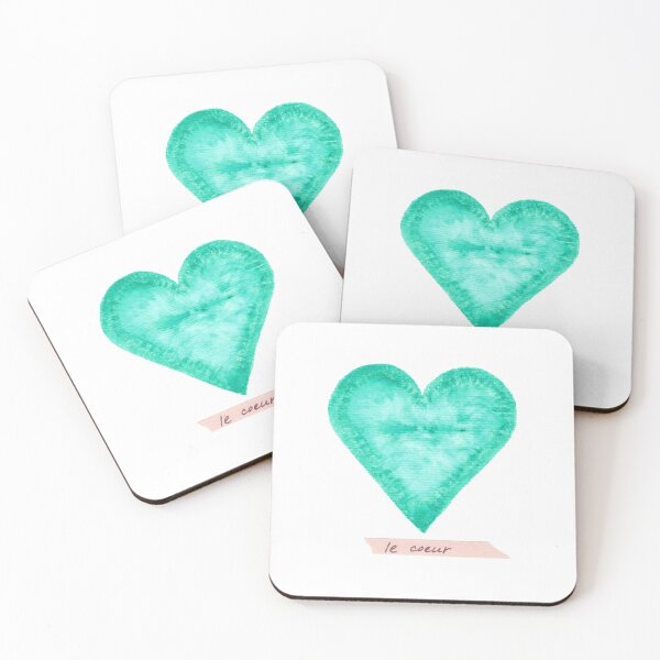 Item preview, Learn French -  le coeur designed and sold by LunaMothDesigns.