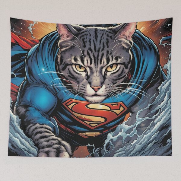 Item preview, Super cat designed and sold by Jenswhim.