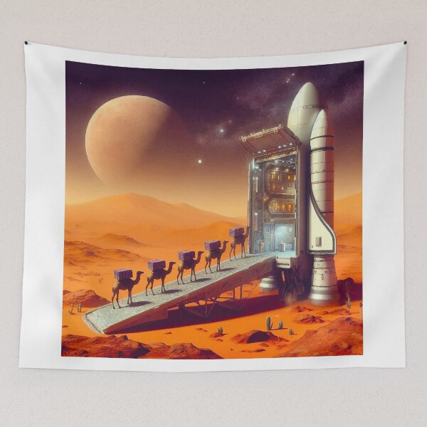 Item preview, Mars Here We Come designed and sold by OCNau.