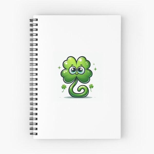 Item preview, Cute cartoon 4-leaf clover designed and sold by raleca78.