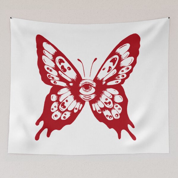 Item preview, butterfleye: red designed and sold by mackguthmann.