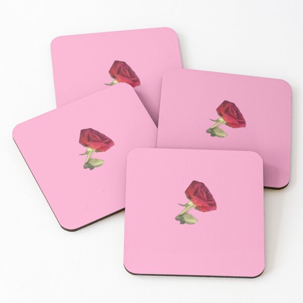Item preview, Red Rose (Single, w/ Pink Background)  designed and sold by beautybones.