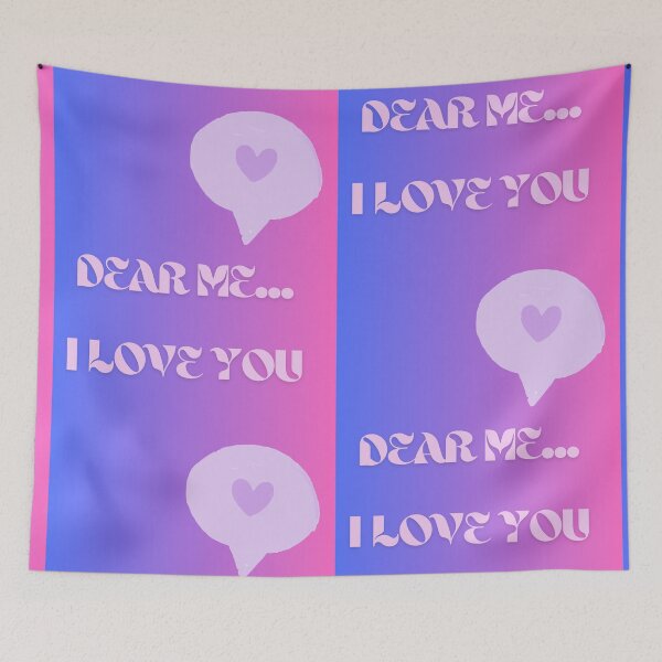 Item preview, Dear Me I Love You - Lilac designed and sold by MadeByJadex.