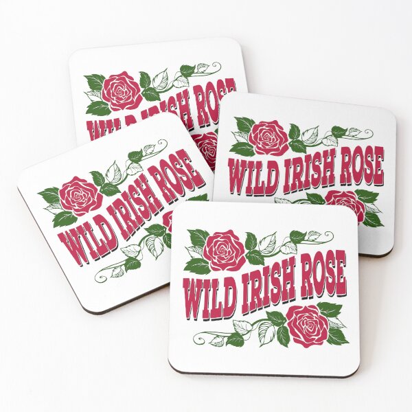Item preview, Funny St. Patricks Day Quote Wild Irish Rose Cute Irish Pride St. Paddys Day designed and sold by Bad Kitty Designz.