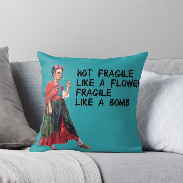 Item preview, Not fragile like a flower fragile like a bomb Frida Kahlo designed and sold by TeeARTHY.