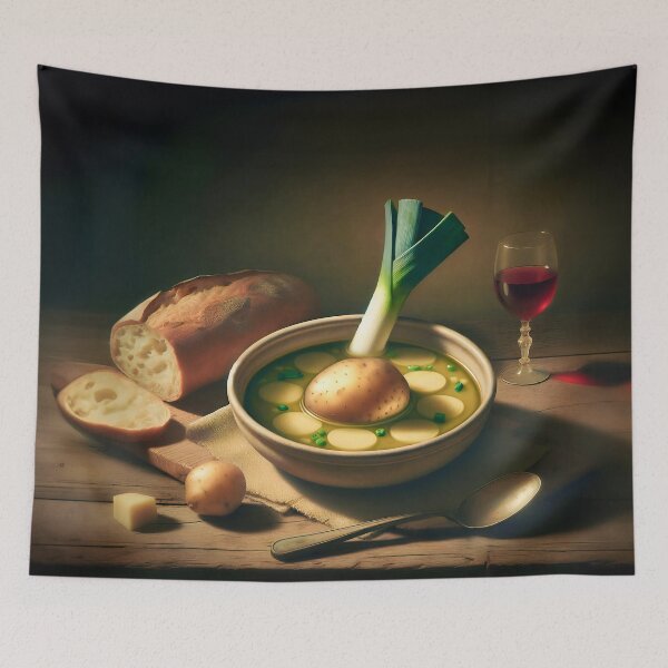 Item preview, Potato and Leek Soup designed and sold by PictureNZ.