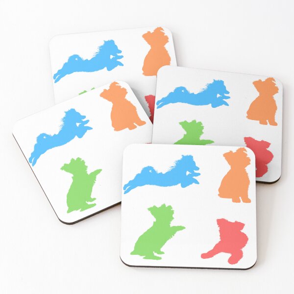 Item preview, Yorkshire Terrier Dog Silhouettes designed and sold by TheAnimalZ00.