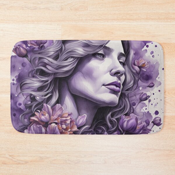 Item preview, watercolor flower queen designed and sold by Jenswhim.