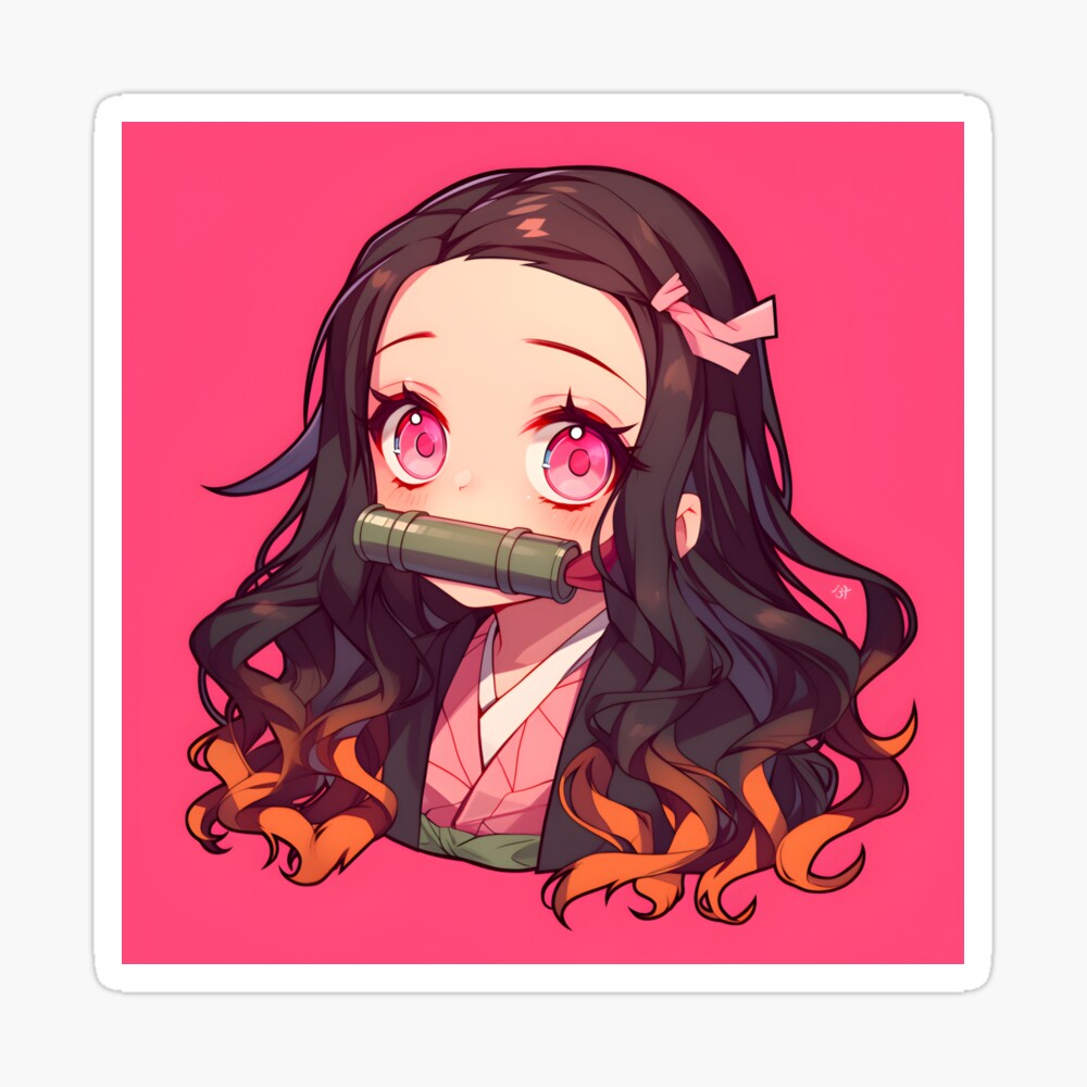 Nezuko DS Cute Anime Girl – Chibi Style