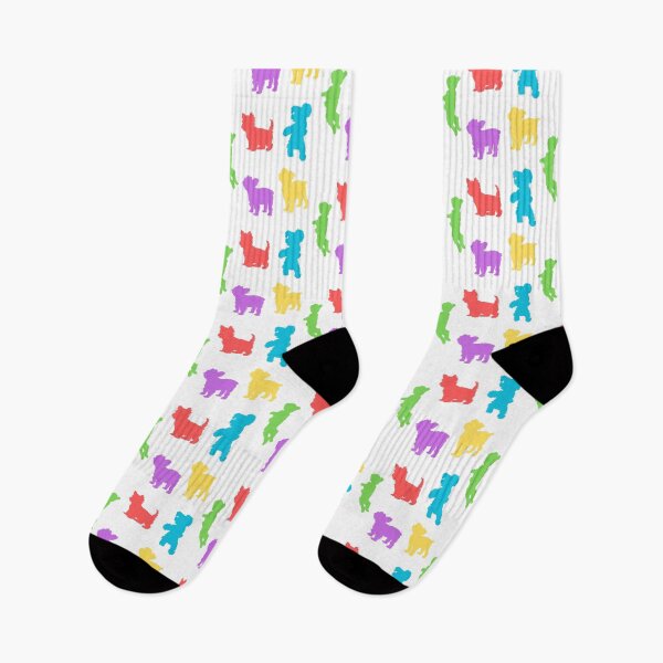 Item preview, Colorful Yorkshire Terrier Dog Silhouettes designed and sold by TheAnimalZ00.
