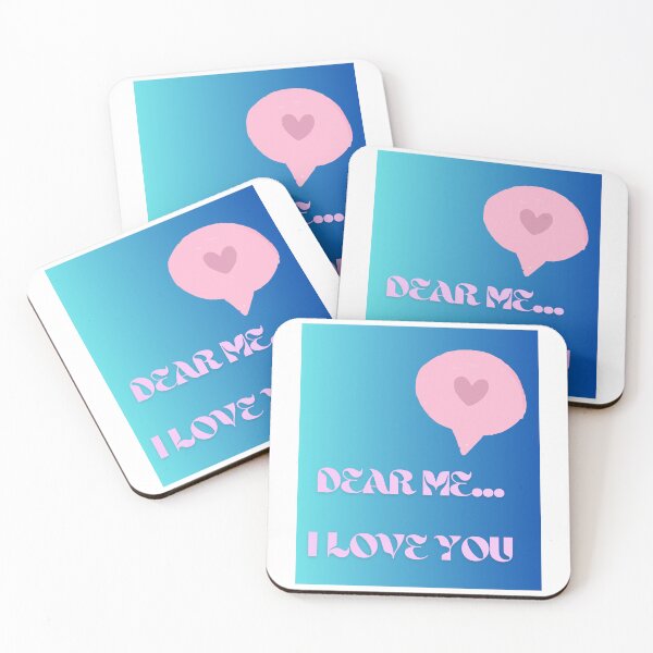 Item preview, Dear Me I Love You - Pink designed and sold by MadeByJadex.