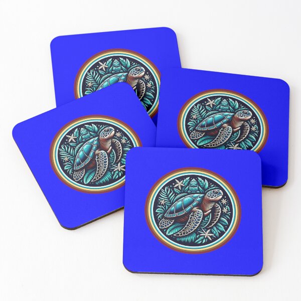 Item preview, SEA TURTLE - #0000FF designed and sold by Marlon Oseguera.