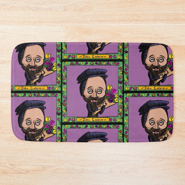 Item preview, Cute John Calvin designed and sold by Crosshatching.