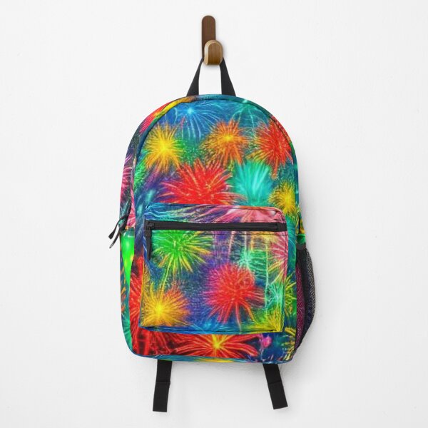 Item preview, Abstract Colorful Fireworks Pattern designed and sold by calibrit.