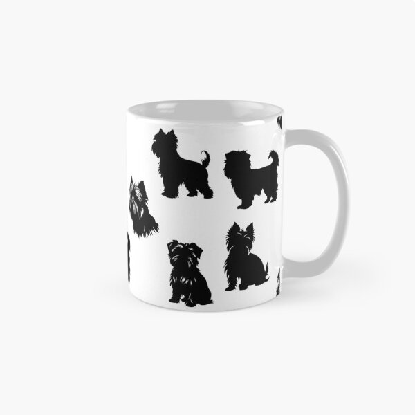 Item preview, Black Affenpinscher Silhouettes designed and sold by TheAnimalZ00.