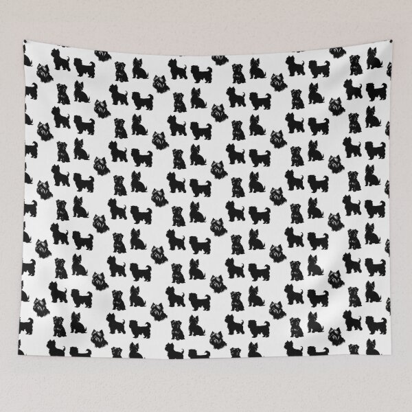 Item preview, Black Affenpinscher Silhouettes designed and sold by TheAnimalZ00.