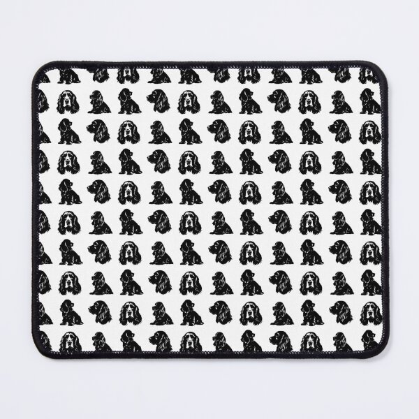 Item preview, Black Cocker Spaniel Silhouettes designed and sold by TheAnimalZ00.