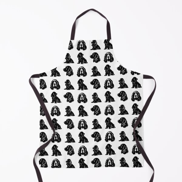 Item preview, Black Cocker Spaniel Silhouettes designed and sold by TheAnimalZ00.