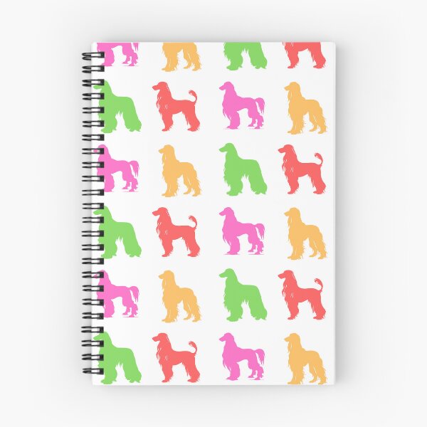 Item preview, Colorful Afghan Hound Dog Silhouettes designed and sold by TheAnimalZ00.