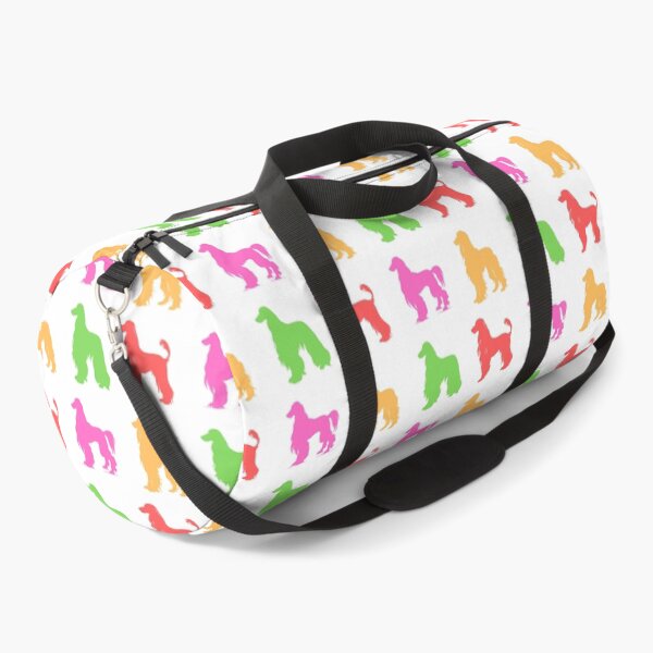 Item preview, Colorful Afghan Hound Dog Silhouettes designed and sold by TheAnimalZ00.