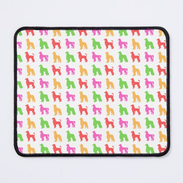 Item preview, Colorful Afghan Hound Dog Silhouettes designed and sold by TheAnimalZ00.