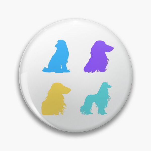 Item preview, Afghan Hound Dog Silhouettes designed and sold by TheAnimalZ00.