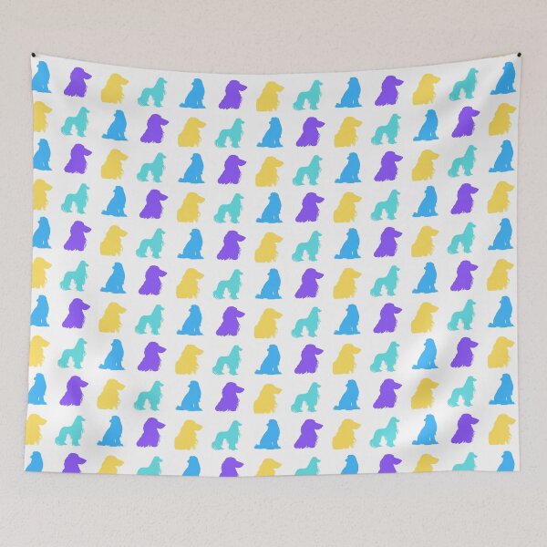Item preview, Afghan Hound Dog Silhouettes designed and sold by TheAnimalZ00.