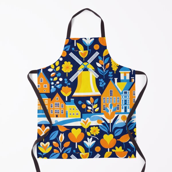 Item preview, Illustrative , Dutch Folk Art Inspired Design designed and sold by GPrint001.