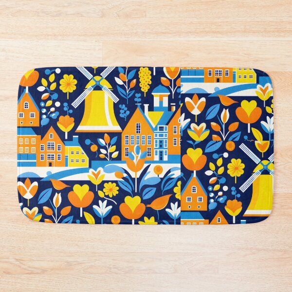 Item preview, Illustrative , Dutch Folk Art Inspired Design designed and sold by GPrint001.