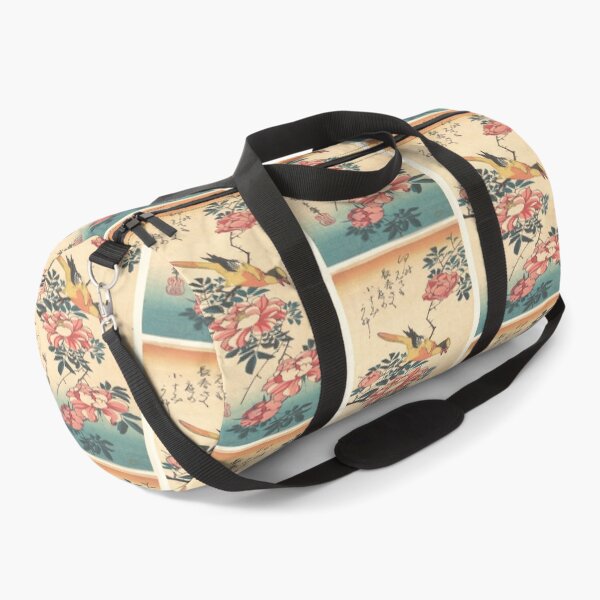 Item preview, Utagawa Hiroshige (1835) Eastern Grey Wagtail and Rose. designed and sold by TheHappyK.