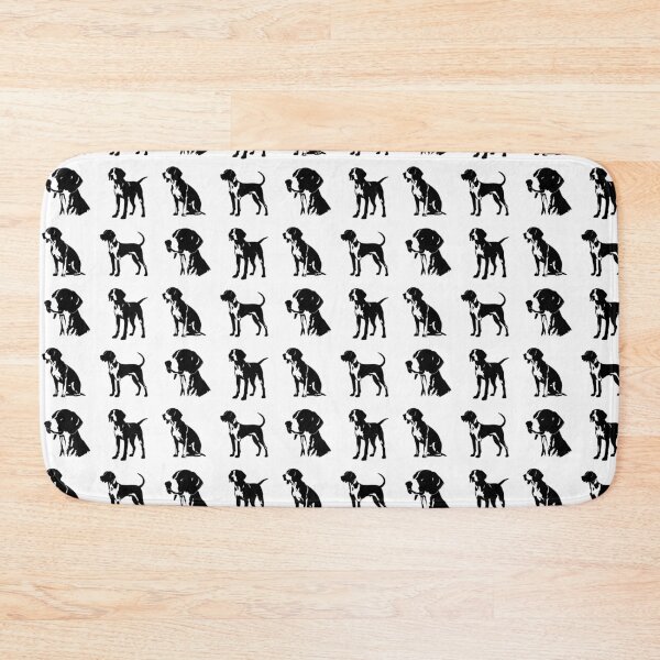 Item preview, Black American Foxhound Silhouettes designed and sold by TheAnimalZ00.