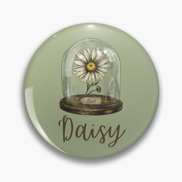 Item preview, 4 Daisy Flower - April - Vintage Birth Flower designed and sold by patternjp.