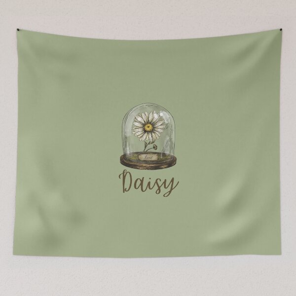 Item preview, 4 Daisy Flower - April - Vintage Birth Flower designed and sold by patternjp.